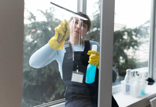 Nettoyage de vitres intérieures et extérieures à Chaudon